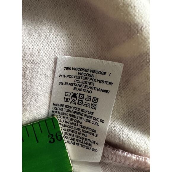 New Lucky Brand Women's Cloud Soft LS Crewneck Lilac Purple Palm Print XL - Picture 6 of 6